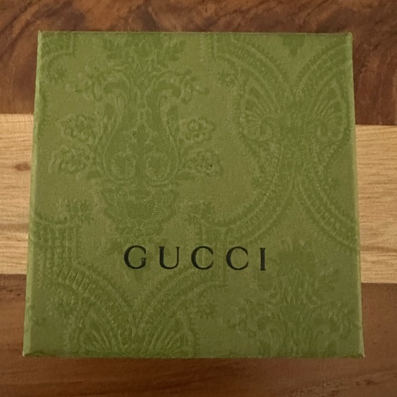 NWB Gucci Silver Tone Ring Size 9 - Picture 3 of 7